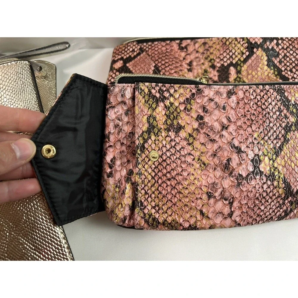 Lot Of 7 Estée Lauder Zippered Cosmetics Bag‎